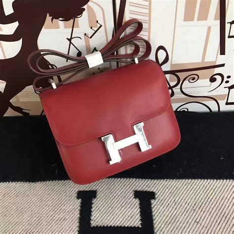 Hermes swift leather bag